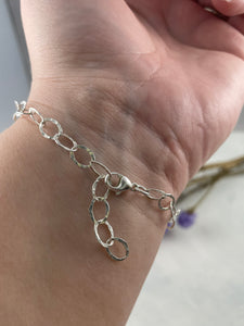 Geometric Silver Bracelet