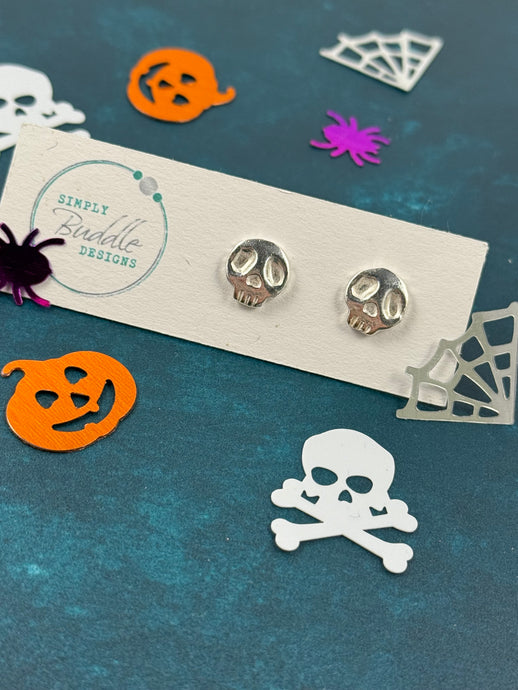 Medium Skulls Earrings