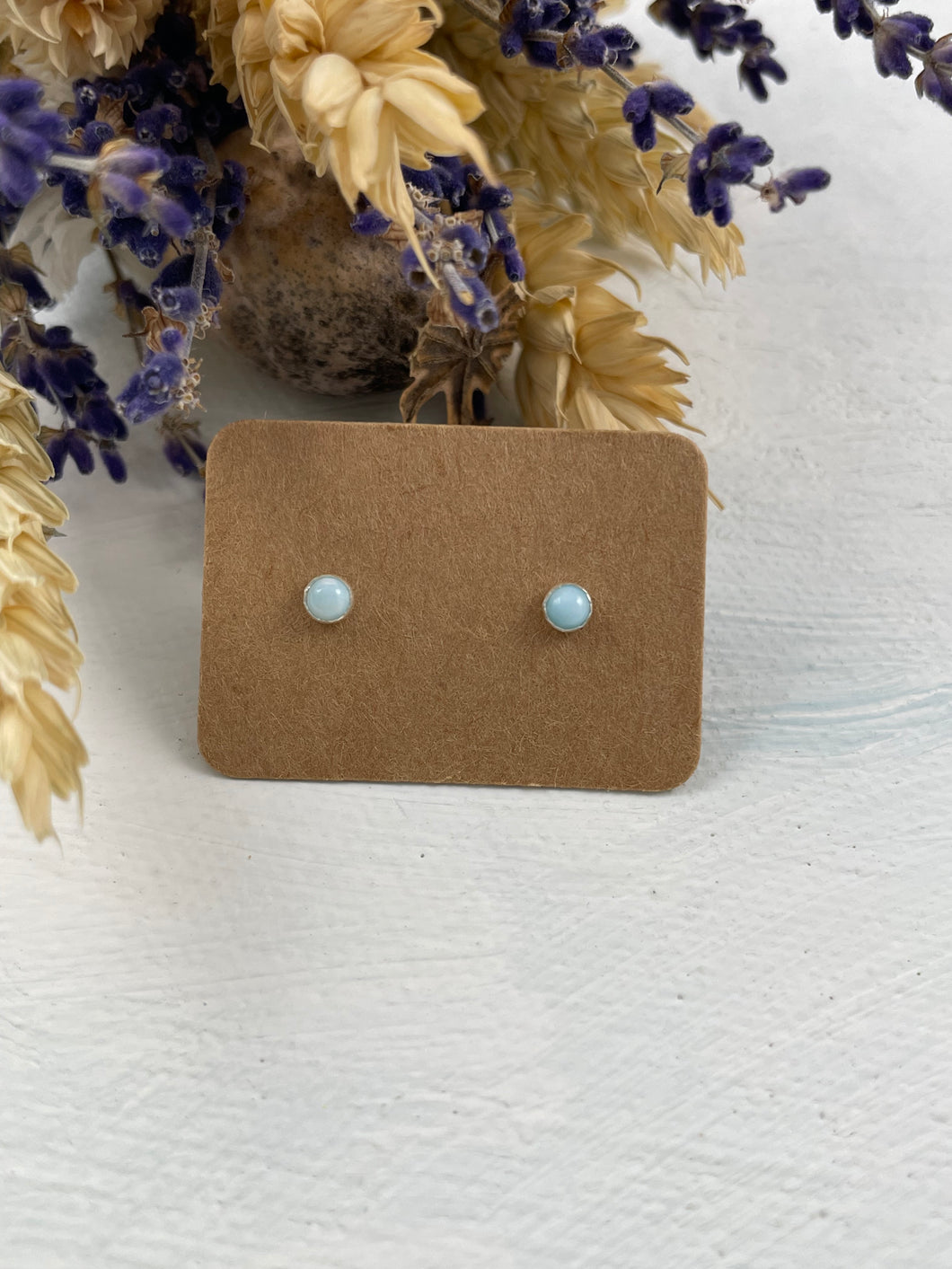 Larimar Studs