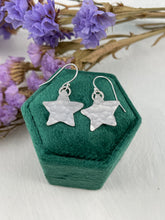 Load image into Gallery viewer, Silver Star Earrings