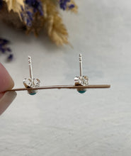 Load image into Gallery viewer, Green Onyx Studs