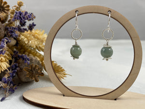 Burma Jade Earrings