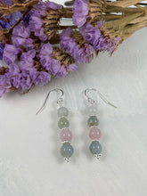 Load image into Gallery viewer, Morganite Earrings