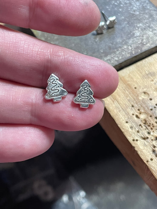 Christmas Tree Earrings