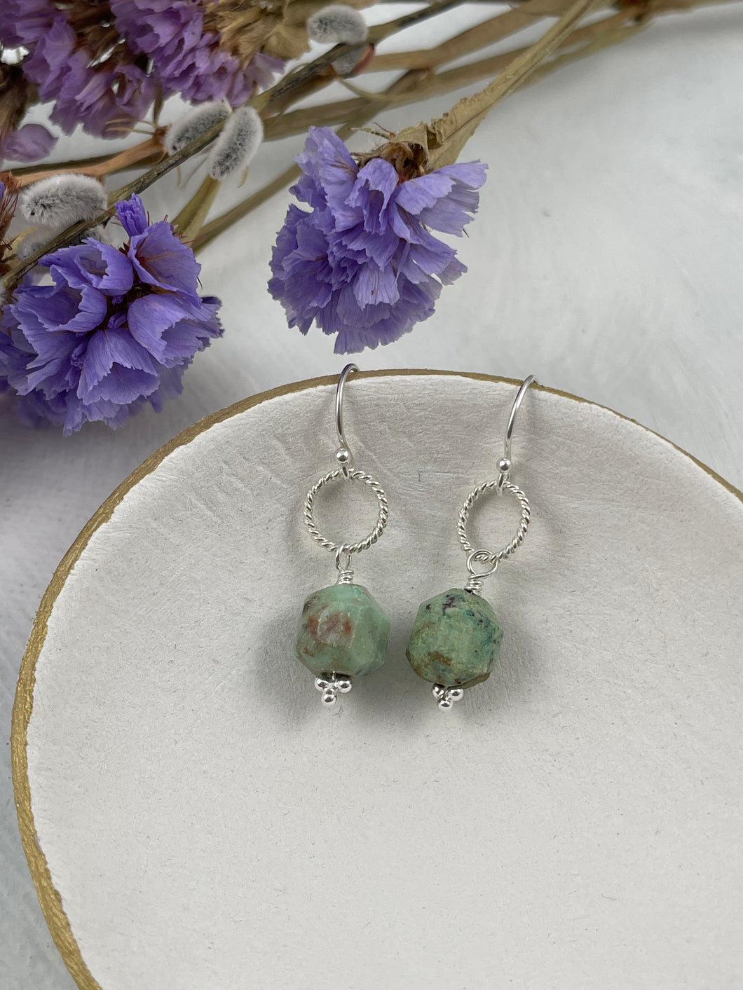 Hubei Turquoise Earrings