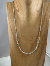 Load image into Gallery viewer, Apatite and Lavender Amethyst Necklace