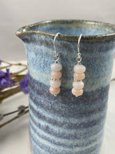 Load image into Gallery viewer, Pink Opal Earrings