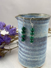 Load image into Gallery viewer, Malachite Earrings