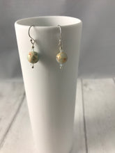 Load image into Gallery viewer, Natural Sea Sediment Jasper and Sterling Silver Earrings