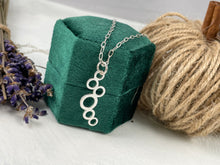 Load image into Gallery viewer, Silver Bubbles Pendant and Chain