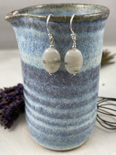 Load image into Gallery viewer, Botswana Agate Drop Earrings