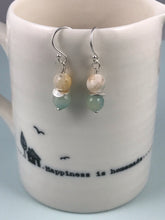 Load image into Gallery viewer, Amazonite Sterling Silver Earrings