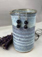 Load image into Gallery viewer, Blue Goldstone Drop Earrings