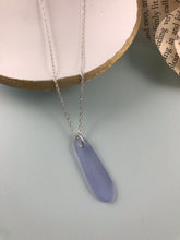 Load image into Gallery viewer, Simple Lilac Sea Glass Pendant