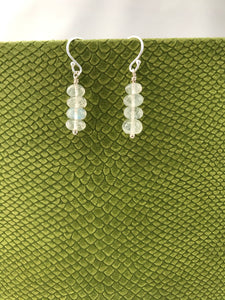 Quadruple Moonstone Earrings