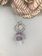 Load image into Gallery viewer, Pink Sea Glass Necklce