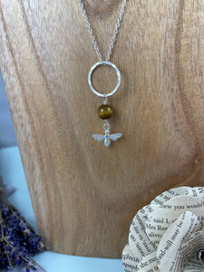 Busy Bee Pendant and Chain