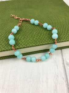 Jadeite Copper Bracelet