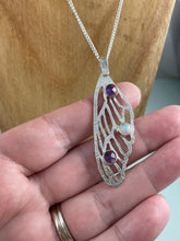Load image into Gallery viewer, Enchanted Fairy Wing - Amethysts and Opal