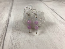 Load image into Gallery viewer, Soft Lilac Kunzite Earrings