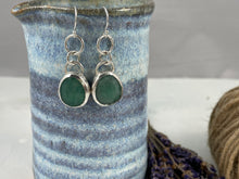 Load image into Gallery viewer, One-off Emerald Drop Earrings