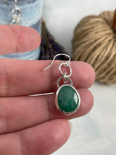 Load image into Gallery viewer, One-off Emerald Drop Earrings