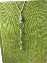 Load image into Gallery viewer, Labradorite Sea Inspired Pendant and Chain