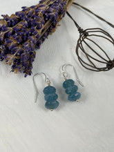 Load image into Gallery viewer, Blue Quartz Earrings