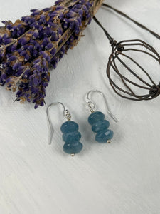 Blue Quartz Earrings