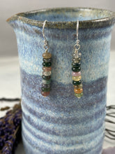 Load image into Gallery viewer, Indian Agate Drop Earrings