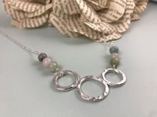 Load image into Gallery viewer, Spring Time Circles of Joy Necklace