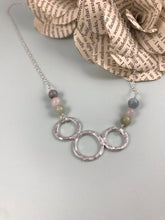 Load image into Gallery viewer, Spring Time Circles of Joy Necklace